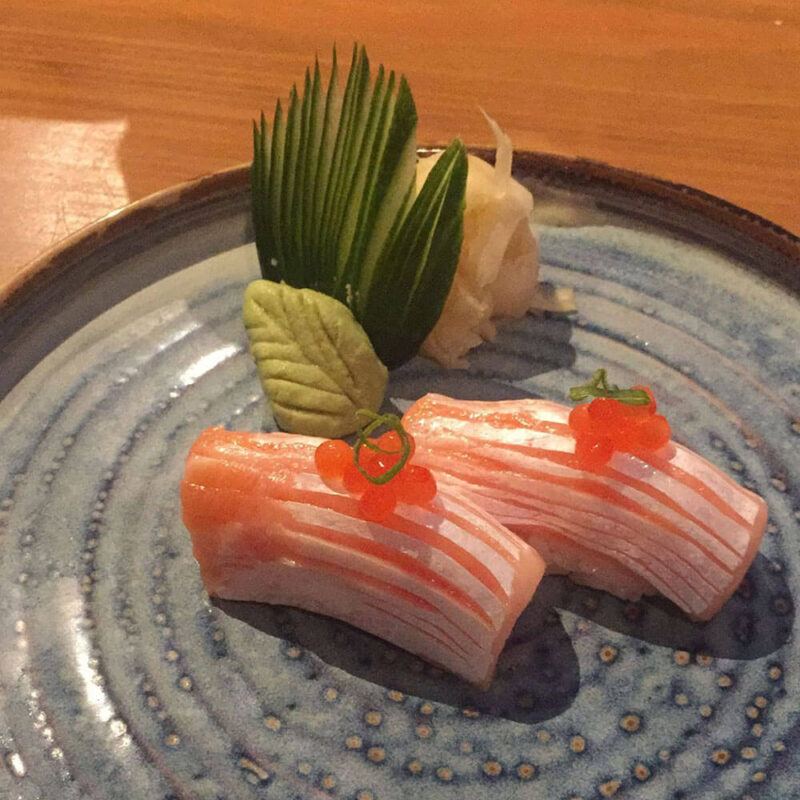Fatty-salmon-nigiri